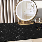 Abyssaly Black Marble Contact Paper Peel and Stick Countertops Waterproof Matte - Image 7