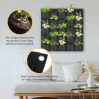 Hanging Planting Grow Bags, 25 Pockets Hanging Vertical Wall Planter Wall - Image 5
