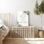 HIWX Christian Wall Decor, All My Life You Have Been Faithful Bible Verse - Image 3