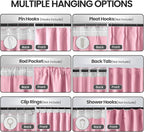 Hot Pink Princess Curtains Blackout - Image 2