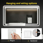 LED Bathroom Mirror with Lights - Image 8