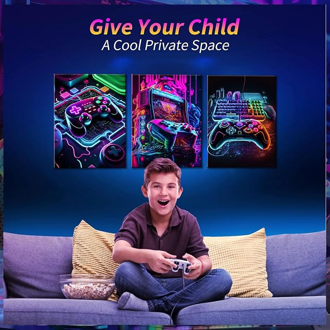 BGFCE Game Room Decor Posters Set of 3 - Image 2