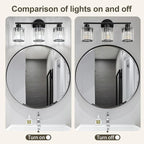 Crystal Bathroom Light Fixtures, Bathroom Lighting Fixtures Over Mirror - Image 7