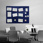 MaxGear Large Cork Board for Wall 36" x 24", Dark Blue Bulletin Board, 6 Pack - Image 7