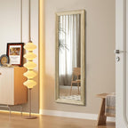 AAZZKANG Full Length Door Mirror Wooden Frame Large Mirrors - Image 4