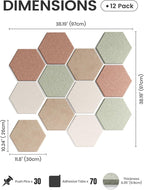 Fluxynara Hexagon Cork Board Alternative - Image 2
