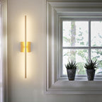 KARTOOSH 28.3 Inch 9 RGB Color Battery Operated Wireless Wall Sconces Set of Two - Image 9