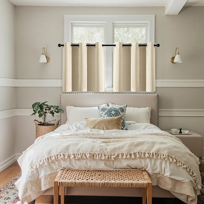 MIULEE Blackout Curtains for Bedroom Living Room 2 Panels, Thermal Insulated - Image 7
