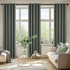 MIULEE Blackout Curtains for Bedroom Living Room 2 Panels, Thermal Insulated - Image 6