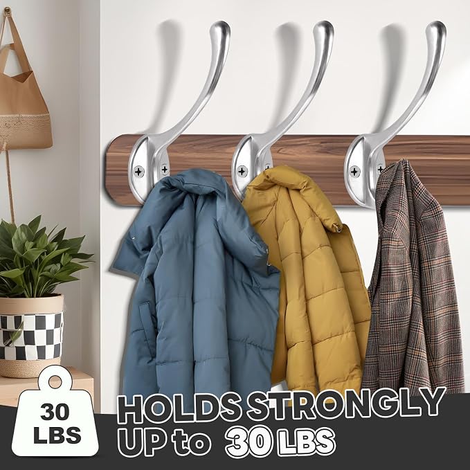 Wall Hooks for Hanging, for Living Room, Bedroom for Towel - Image 3