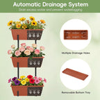 OYEAL Railing Planter Box Window Boxes Planters - Image 4