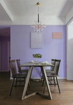 118"x17.7" Purple Wallpaper Solid Color Peel and Stick Wallpaper Purple Contact - Image 8