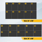 PBHEPJ 10 Pcs Metal Pegboard Panels, Heavy Duty Peg Boards - Image 4