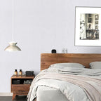 White Wallpaper Grasscloth Peel and Stick Wallpaper 15.7"x 1181" Fabric Contact - Image 2