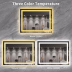 LOAAO 40X30 LED Bathroom Mirror - Image 5