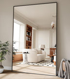 Koonmi 86"x40" Floor Mirror Full Length, Bedroom Floor Body Mirror by KOONMI
