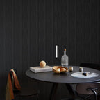 JiffDiff Wallpaper Peel and Stick Textured, 3D Black Embossed Wall Paper Stick - Image 6