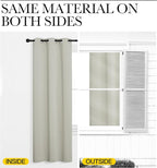 NICETOWN Thermal Insulated Grommet Room Darkening Curtains/Draperies/Panels - Image 5