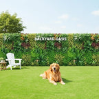 Artificial Grass Wall Backdrop Panels, Faux Boxwood Panels - Image 9