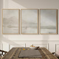 Framed Christian Wall Art Set of 3, Jesus Leaves the 99 Sheep Framed Canvas by Cuspin