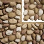 EverStone River Rock Faux Rock Panel, Canyon Dune Color - Image 9