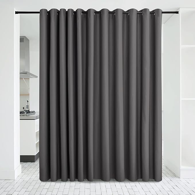 NICETOWN Room Dividers Curtains Screens Partitions, Premium Heavyweight Laundry by NICETOWN