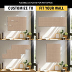 TSJOFFICE Large Cork Board for Wall - Image 2