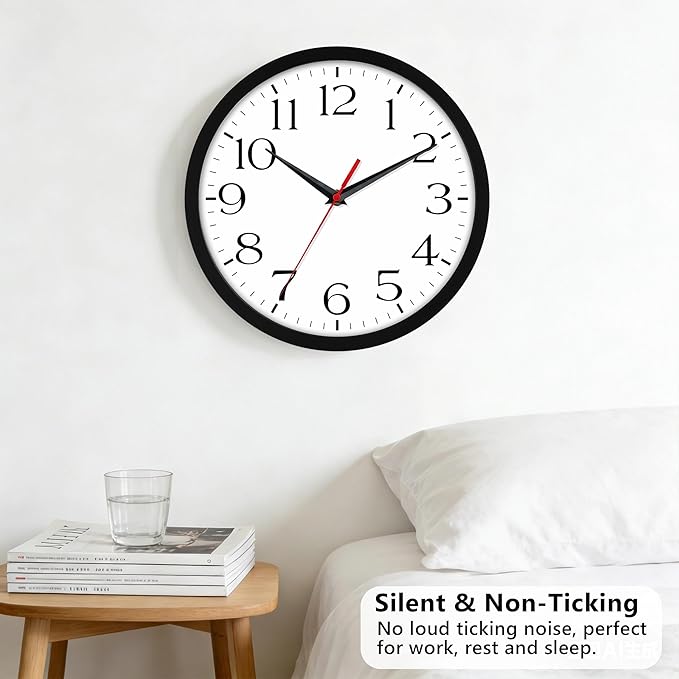 DAXSMY 14 Inch Wall Clock - Image 5