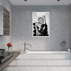 Liyark Funny Bathroom Wall Art Black and White posters Bar Disco Party prints - Image 7