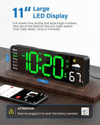 Digital Wall Clock, Digital Clock Large Display - Image 2