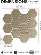 Fluxynara Hexagon Cork Board Alternative - Image 2