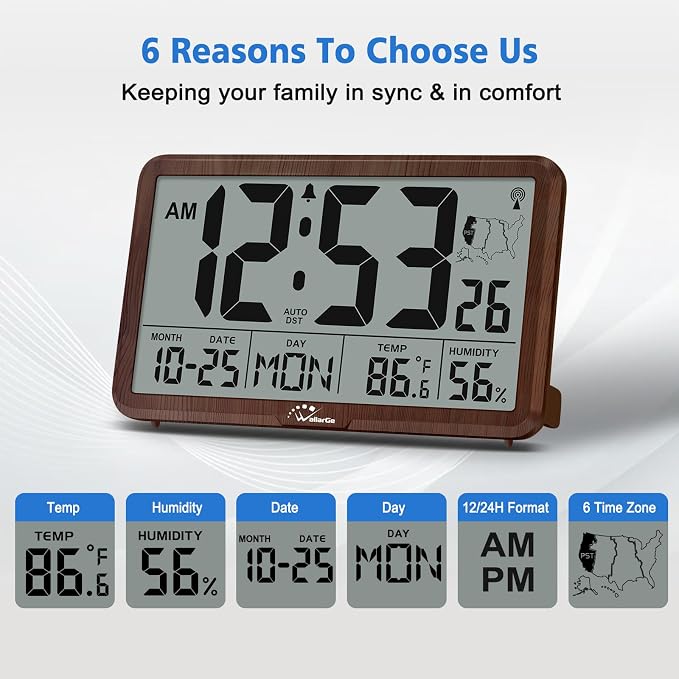 WallarGe Atomic Wall Clock - Image 5