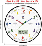 Foxtop Digital and Analog Learning Clock - Image 2
