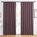NICETOWN 2 Panels Blackout Curtains, Rod Pocket Thermal Insulated Drapes 84 by NICETOWN