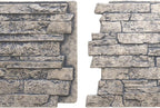 EverStone Acadia Ledge Faux Stone Panel, Linen Graphite Color - Image 8
