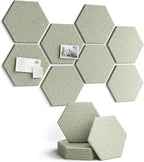 Fluxynara Hexagon Cork Board Alternative by FLUXYNARA