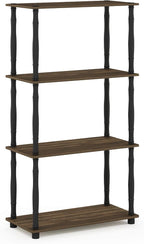 Furinno Turn-N-Tube 4-Tier Multipurpose Shelf Display Rack, Classic Tubes - Image 5