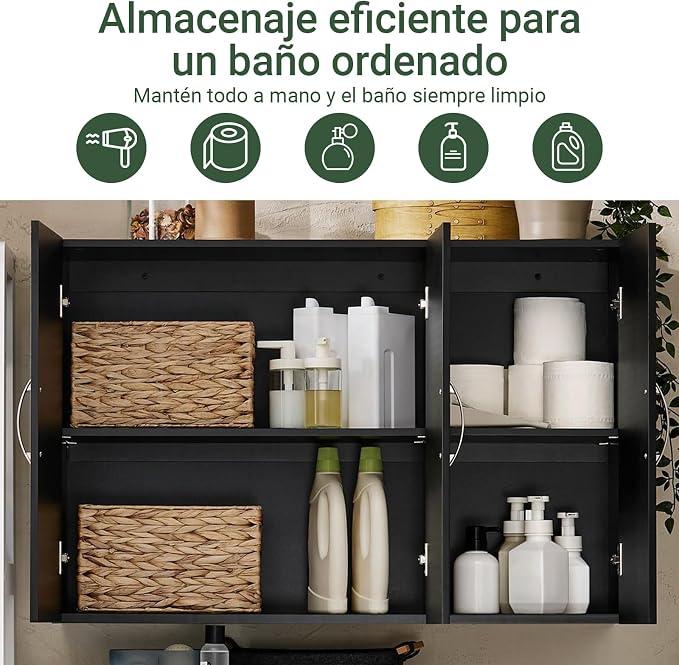 Haotian Wall Cabinet for Laundry Room, Storage Medicine Cabinet for Bathroom - Image 6