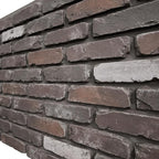 EverStone Aged Brick Faux Brick Panel, 46 7/8"W x 27"H x 1 1/4"D, French - Image 7