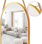 Full Length Mirror, Oval Wall Mounted Mirror, Wall Mirrors Full Length - Image 6
