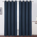 LEMOMO Navy Blue Blackout Curtains 52 x 84 inch/Set of 2 Curtain Panels Room by Lemomo