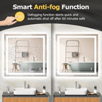 Hivone 36X36 LED Bathroom Mirror - Image 3