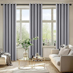 MIULEE Blackout Curtains for Bedroom Living Room 2 Panels, Thermal Insulated - Image 6