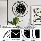 Dankeit 16inch Decorative Wall Clock, Silent Non-Ticking Quality Quartz Battery - Image 2