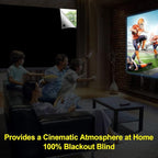 FADOTY Blackout Curtains for Bedroom, Portable 100% Black Out Window Cover Film - Image 7