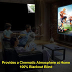FADOTY Blackout Curtains for Bedroom, Portable 100% Black Out Window Cover Film - Image 7
