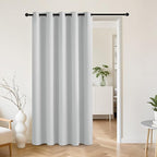 RYB HOME White 100% Blackout Curtains by RYBHOME