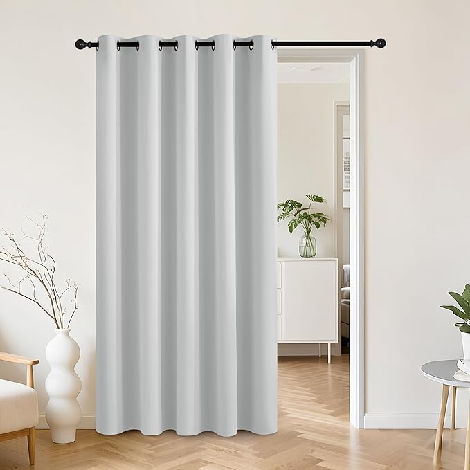 RYB HOME White 100% Blackout Curtains by RYBHOME