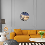 Sunset Clocks Wall for Bedroom Silent Wall Clock Non Ticking Decorative Wall - Image 2