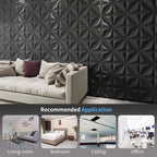 Art3d Decorative 3D Wall Panel, 32 Sq.FT PVC Interior Wall Decor - Image 2